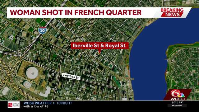 New Orleans police investigate French Quarter shooting