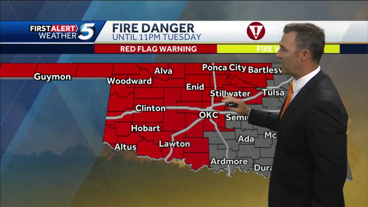FORECAST: Strong winds, bad fire danger