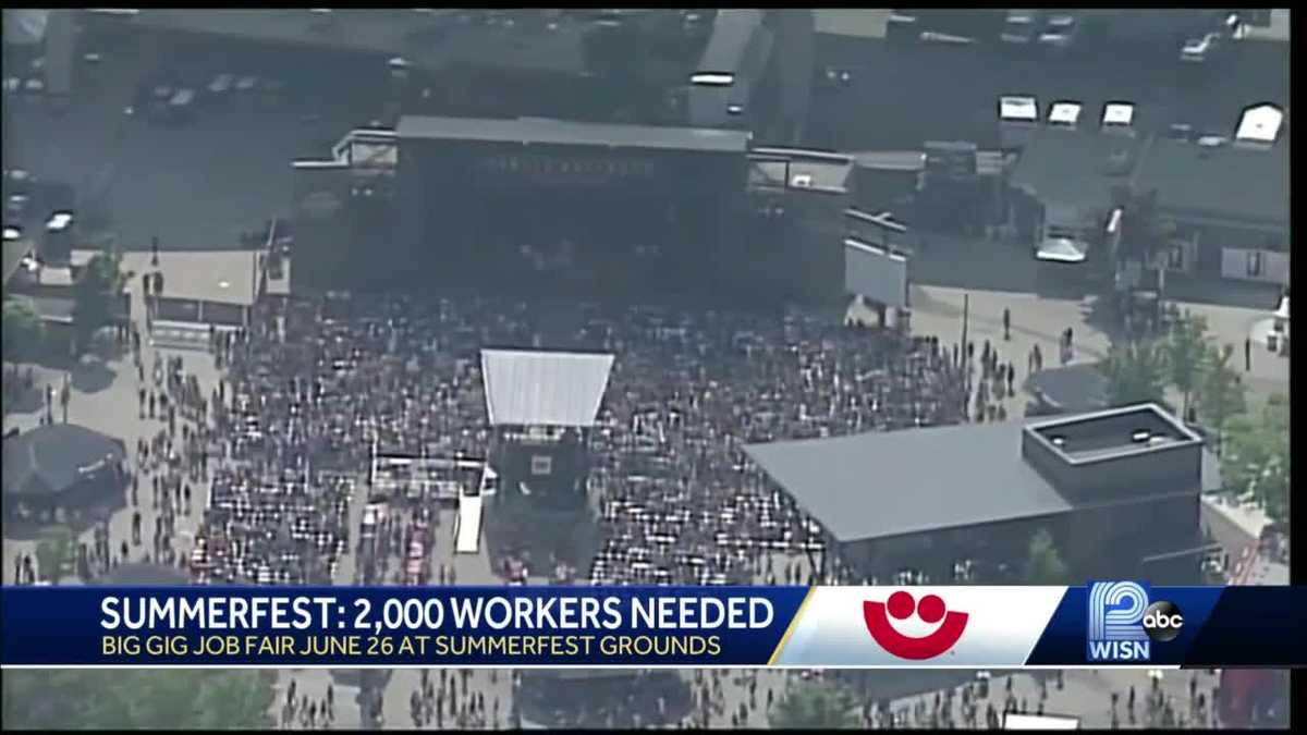 Summerfest hiring 2,000 seasonal workers for concerts