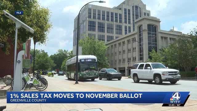 Greenville County voters to consider penny sales tax