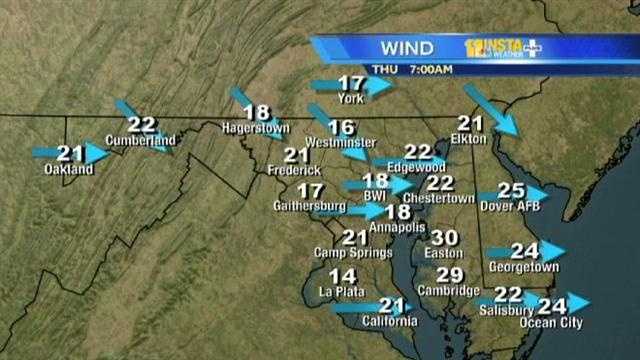 Wind advisory in effect today