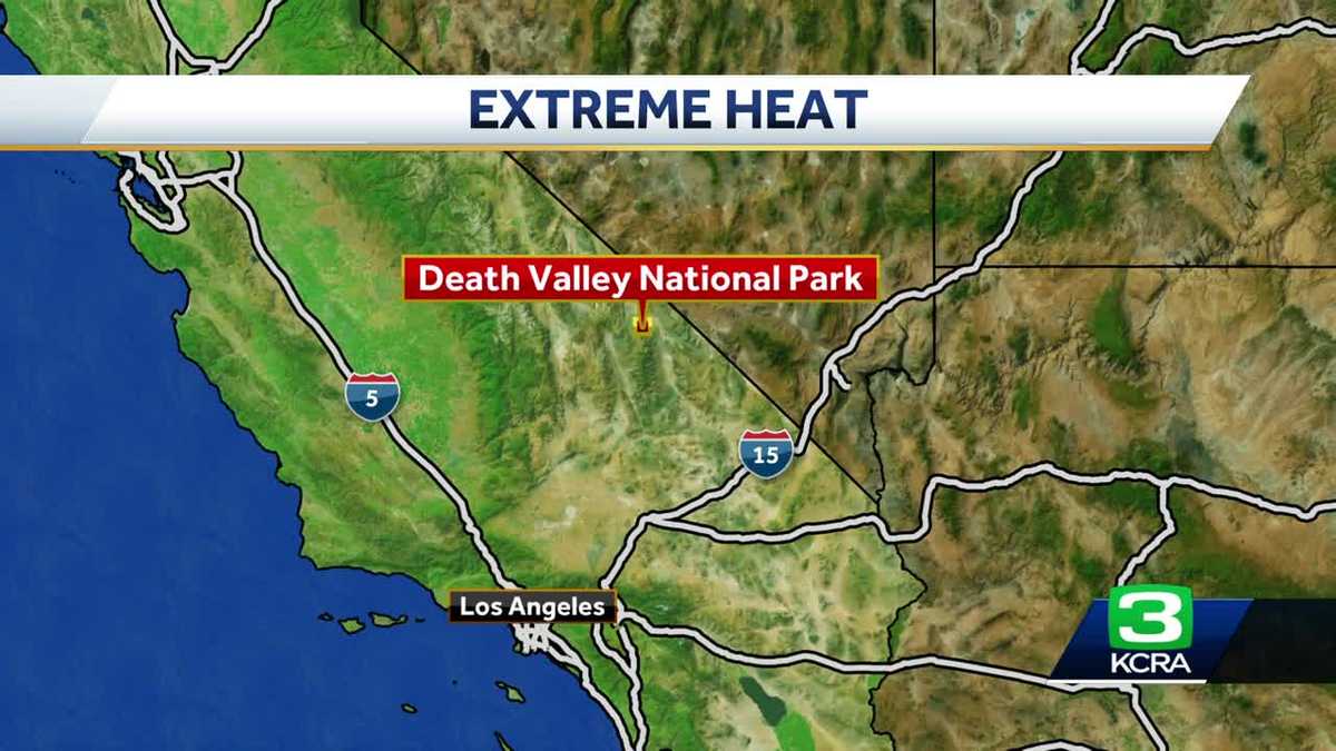 California's Death Valley sizzles as brutal heat wave continues