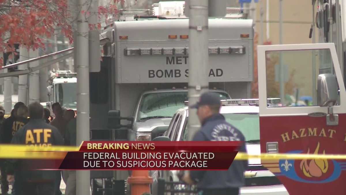 Federal Building Evacuated Due To Suspicious Package 3074