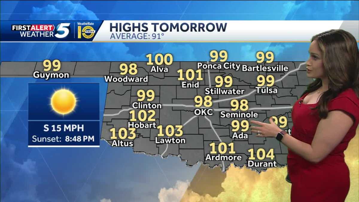 Scorching temperatures for Independence Day