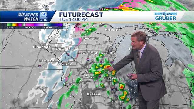Weather: More Rounds Of Showers & Storms