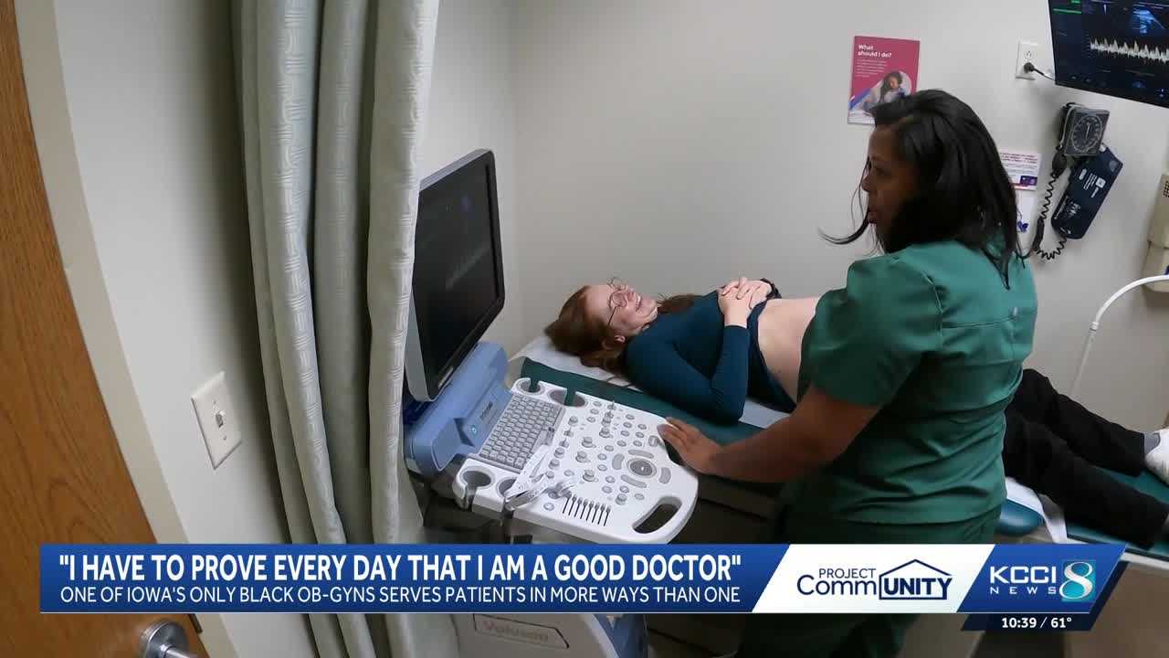 kcci.com - Olivia Tyler - One of Iowa's only Black OB-GYNs expands access and trust in women's health care
