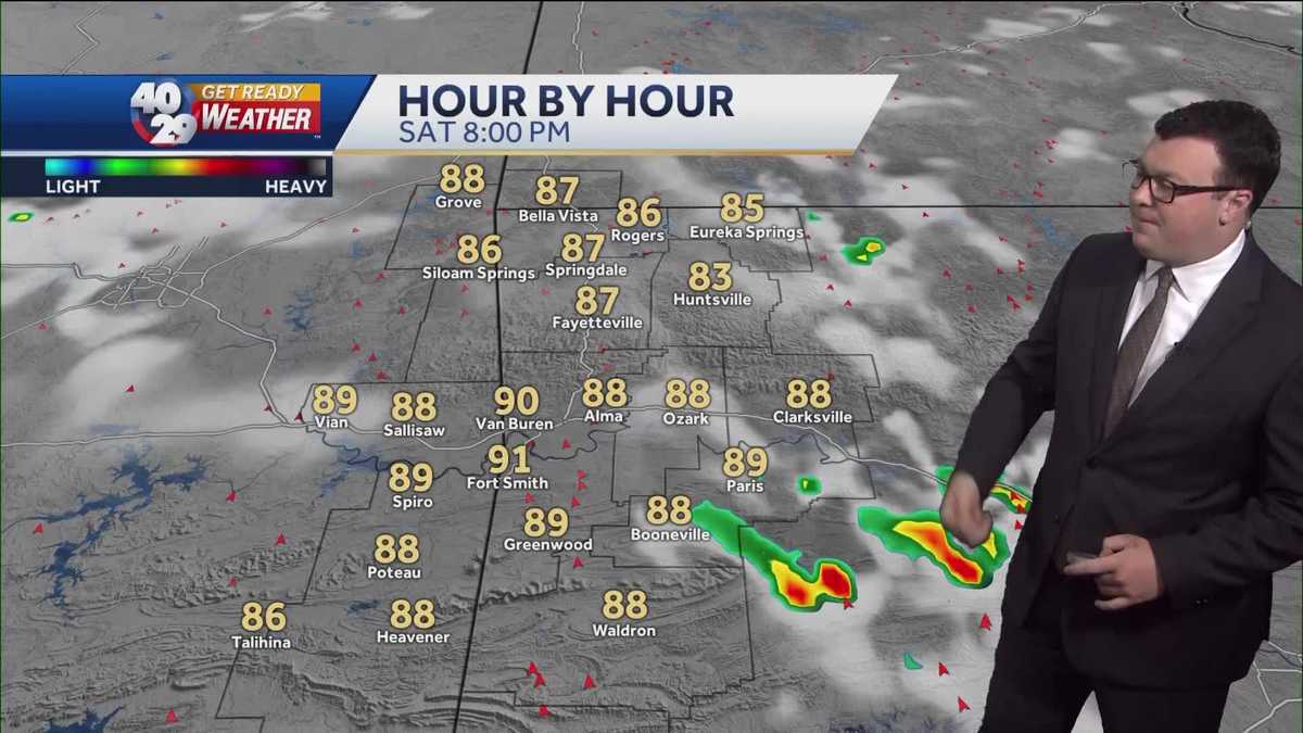Hot and Humid Conditions All This Weekend