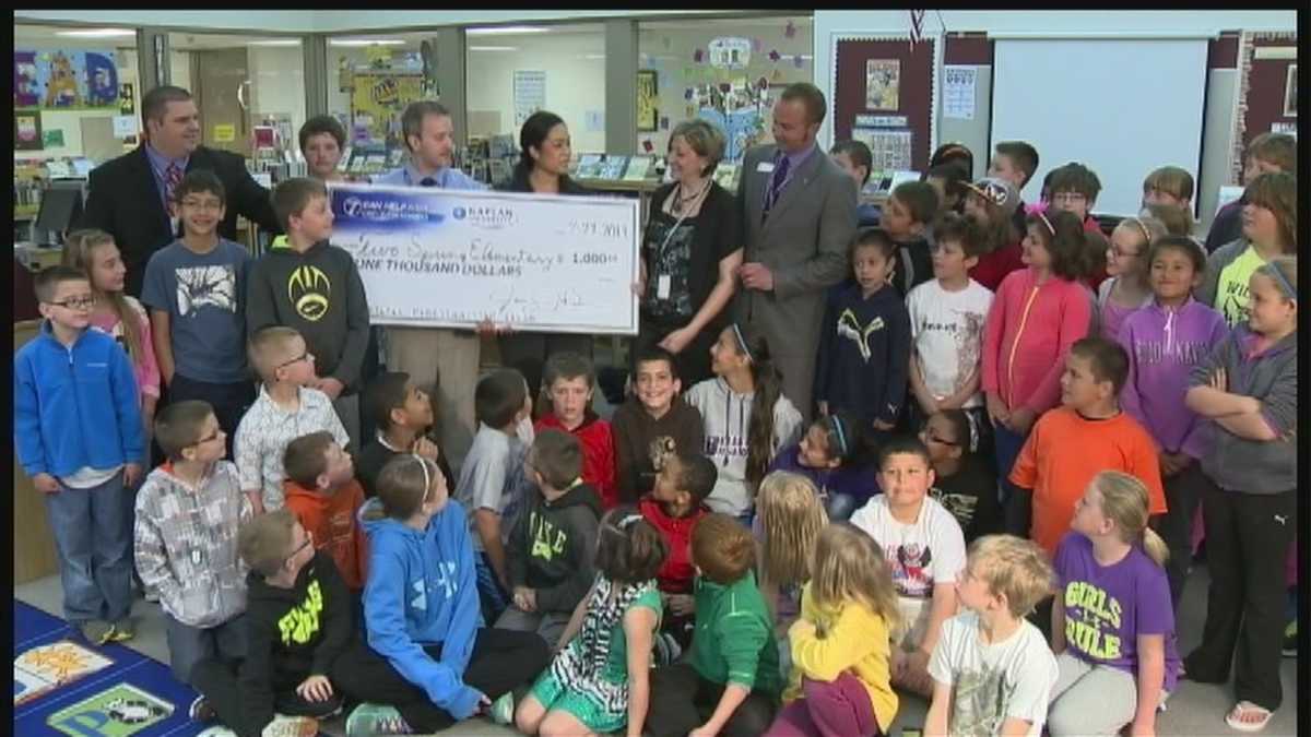 Two Springs Elementary wins Cash In For Schools