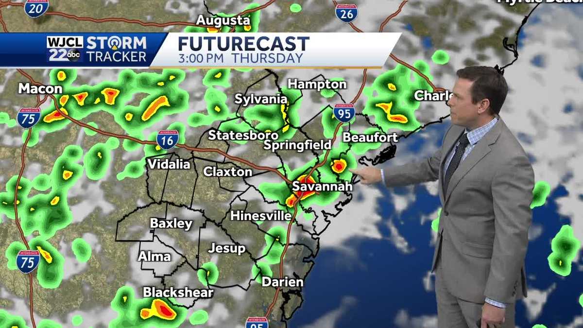 Good chance for rain today and tracking the Tropics - WJCL