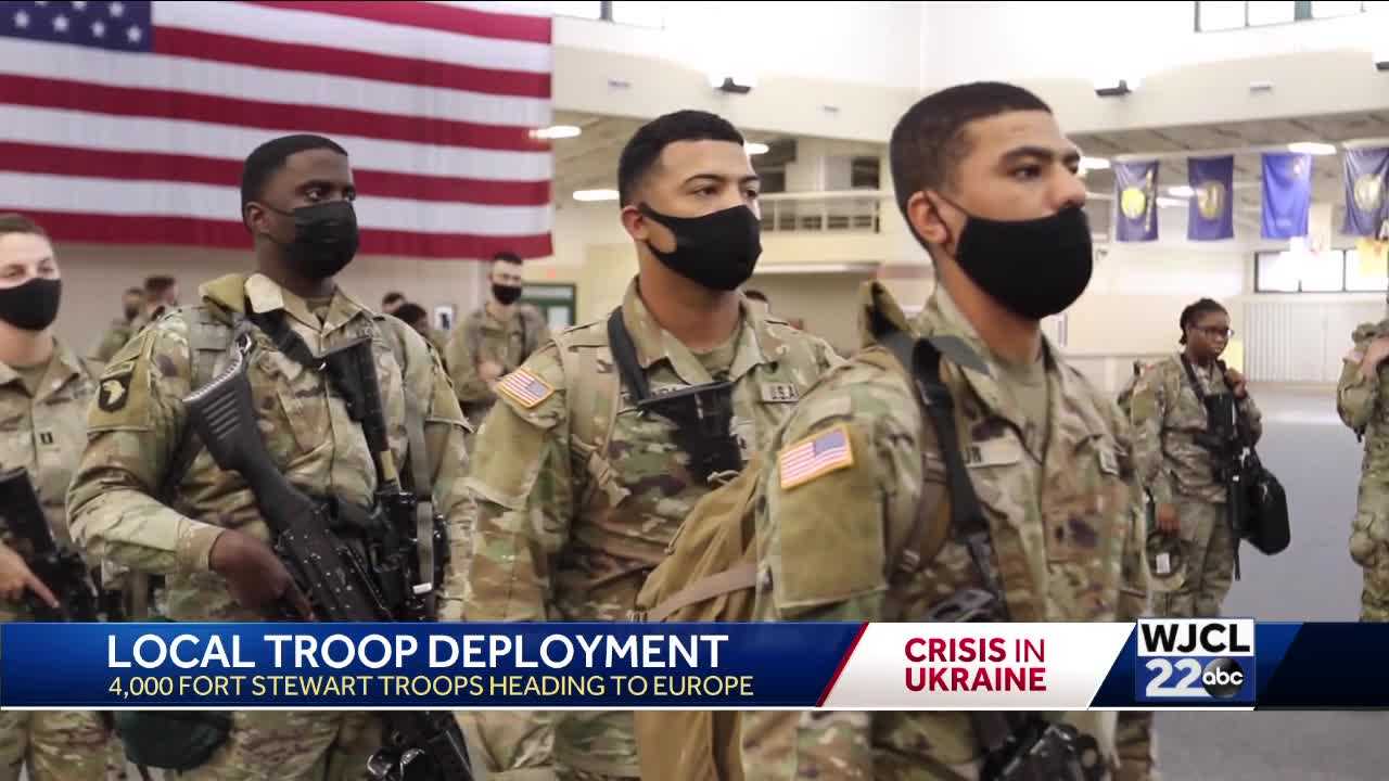 Fort Stewart Soldiers Deploy To Europe To Aid NATO