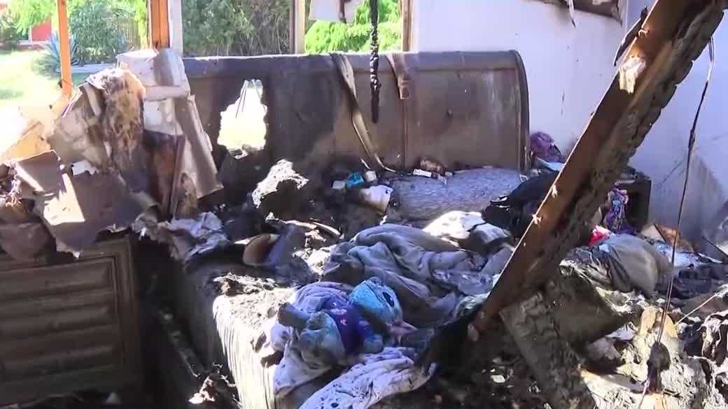 Lehigh Acres family speaks after losing home and pet in Christmas Day fire