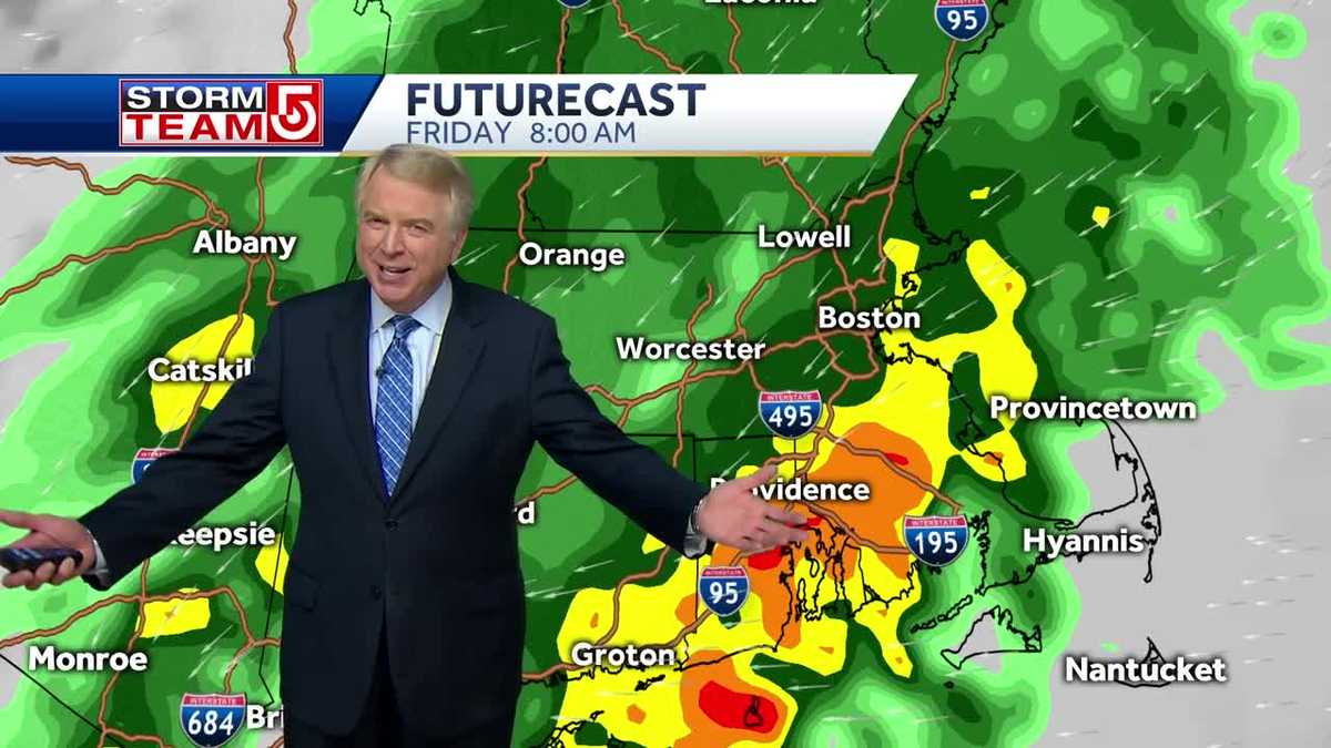 Video: Flash flood watches posted ahead of Friday storm