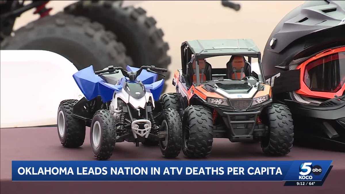 Oklahoma leads the nation in deadly ATV crashes per capita