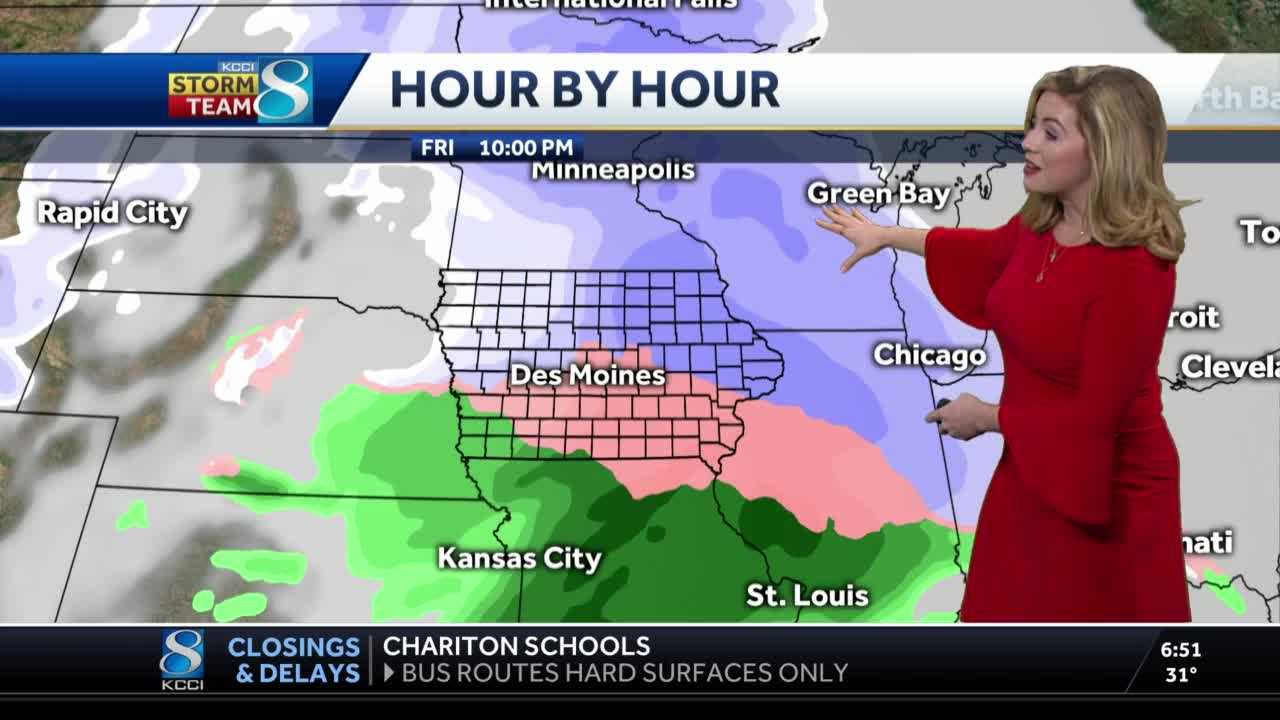 Chances For Another Wintry Mix Tonight, Then End-of-week Storm Chances