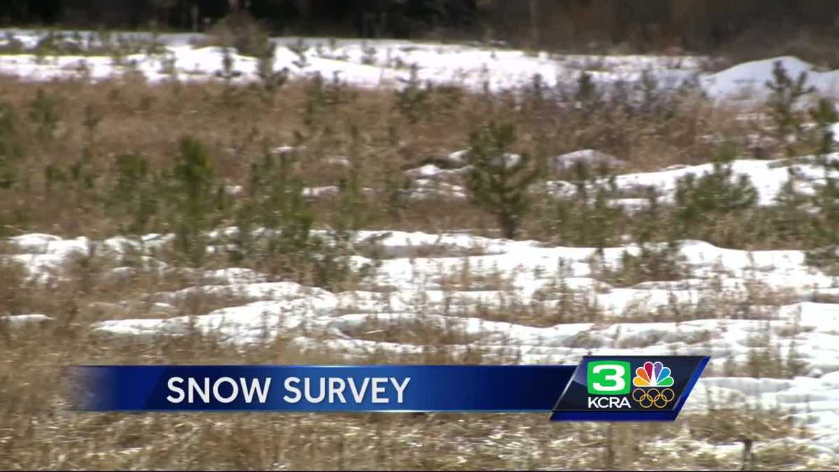 First snowpack survey shows little snow in Sierra