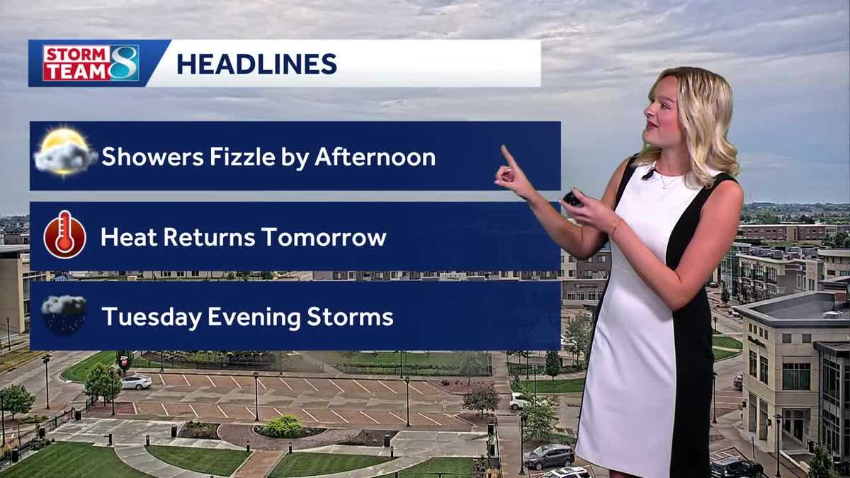 Iowa weather: Pleasant Labor Day before heat returns