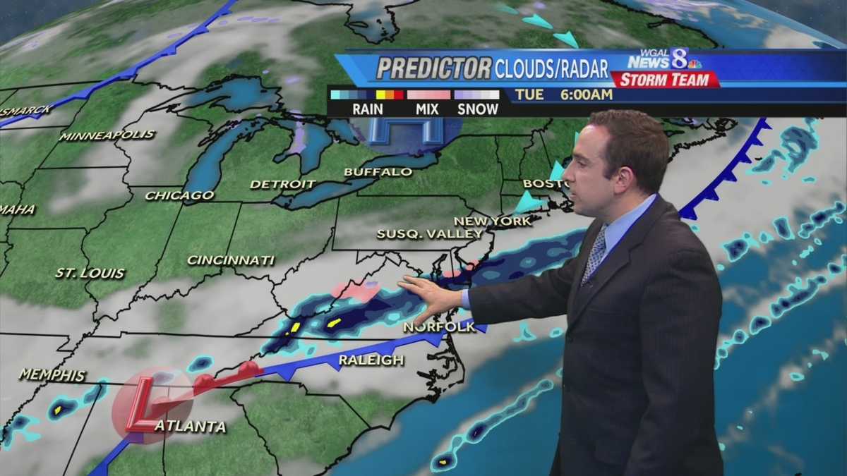 Unsettled Weather for Much of Week