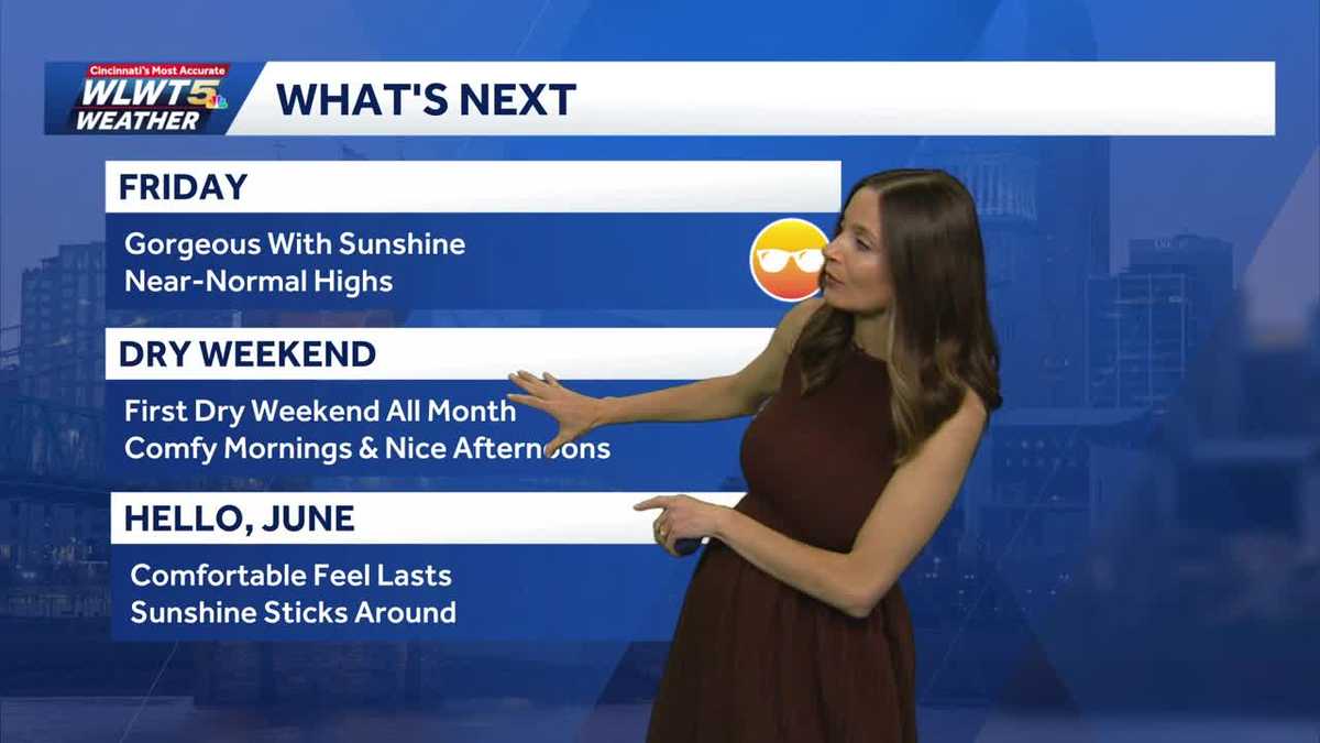 First dry weekend all month in Cincinnati