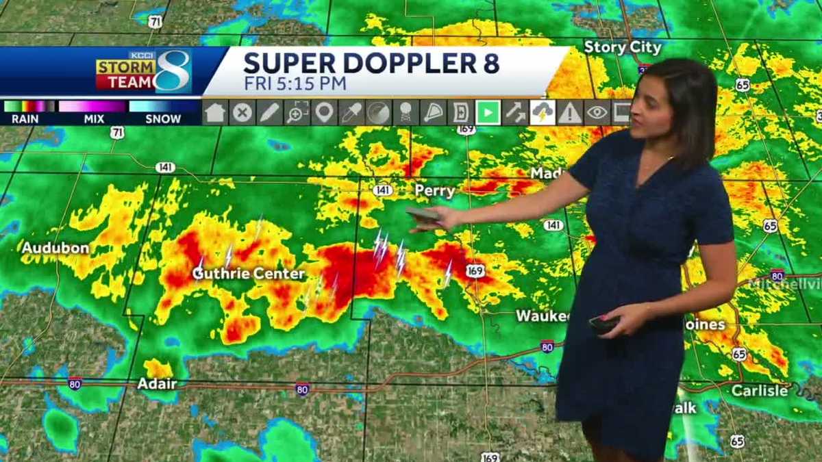 Iowa weather: A soggy end to the week with more storms this weekend