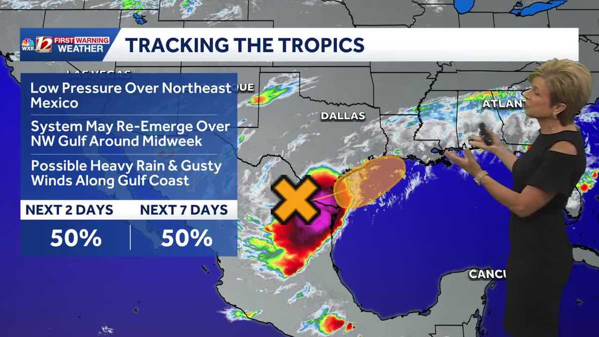 Monitoring tropical possibilities along the Texas Gulf coast - WXII