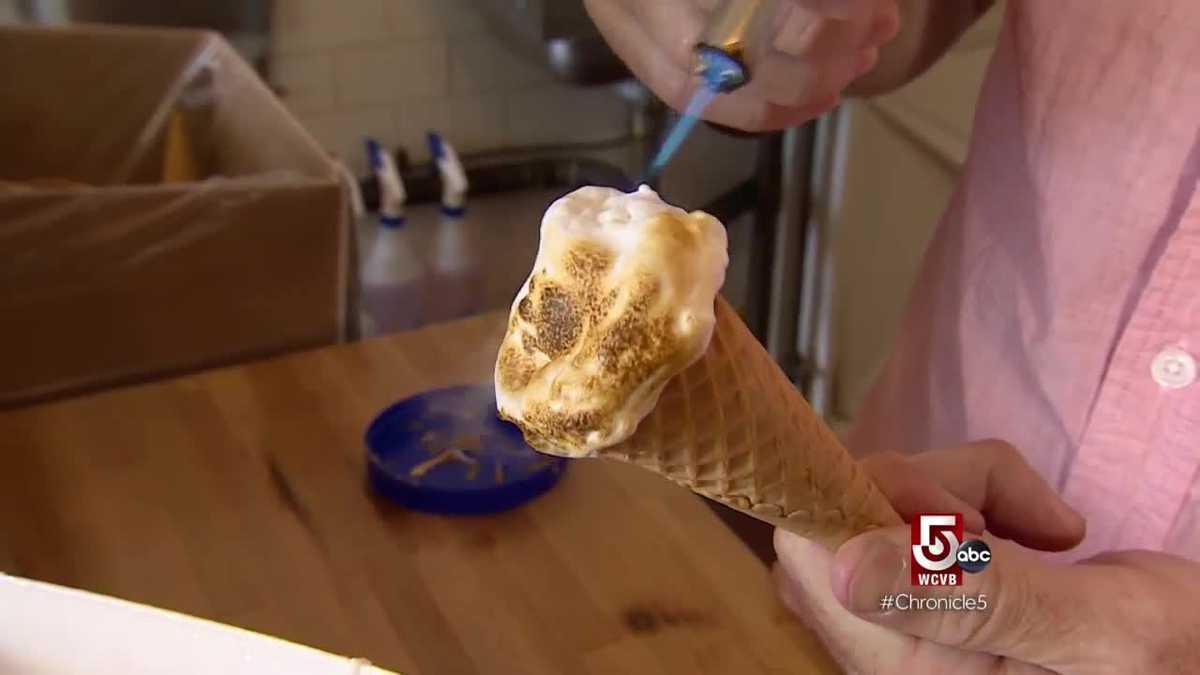 Ice cream with a twist