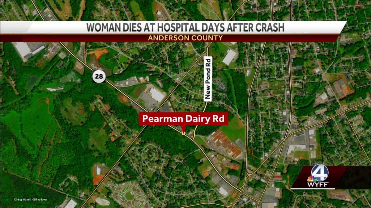 Woman Dies Days After Crash In The Upstate Coroner Says