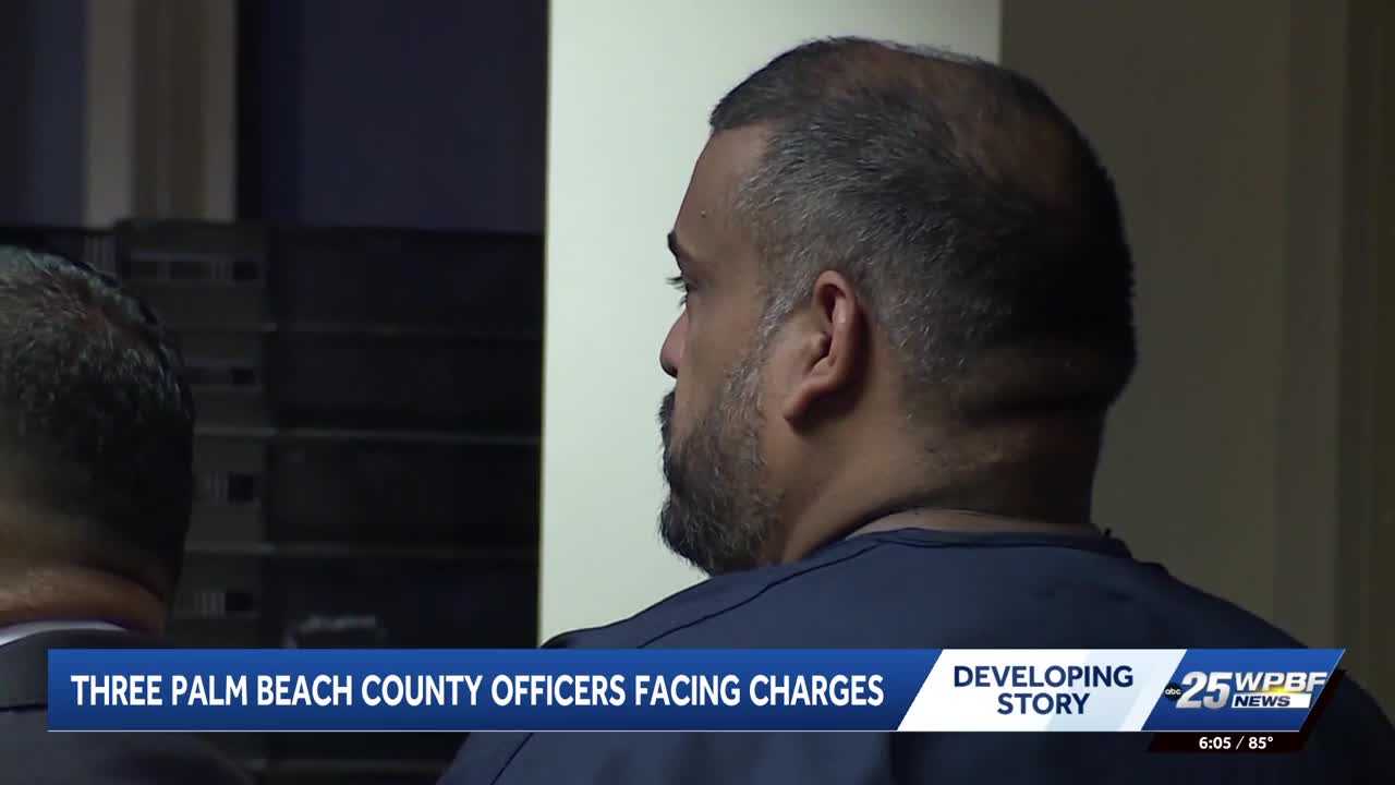 2 Palm Beach County Sheriff's Office deputies, sergeant charged after internal investigation