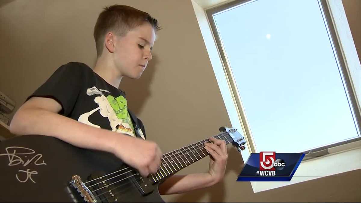 Rutland boy rocks out with Green Day during concert