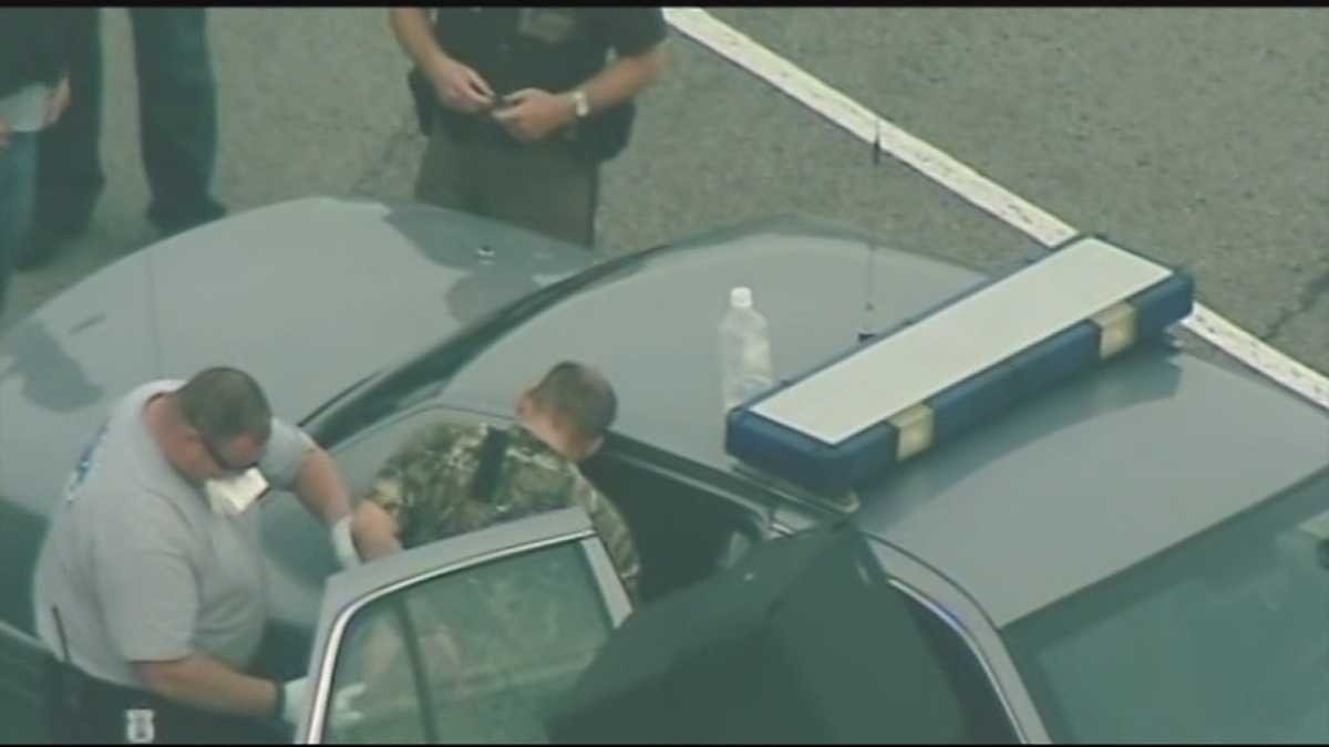 Chase suspect in custody after manhunt