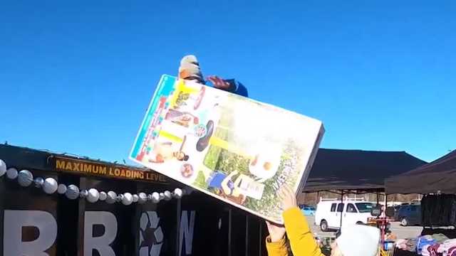 Chaos and Kindness fills dumpster full of toys to donate at Walmart in Salem - Vimarsana News