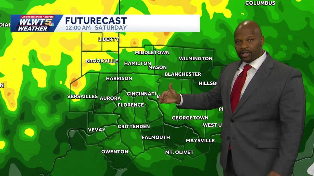 Mother's Day Weekend Rain Chances Cincinnati