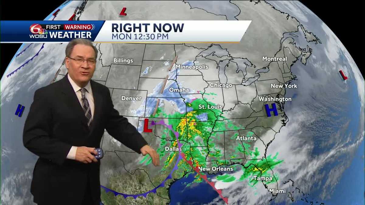 Severe weather very possible Monday night