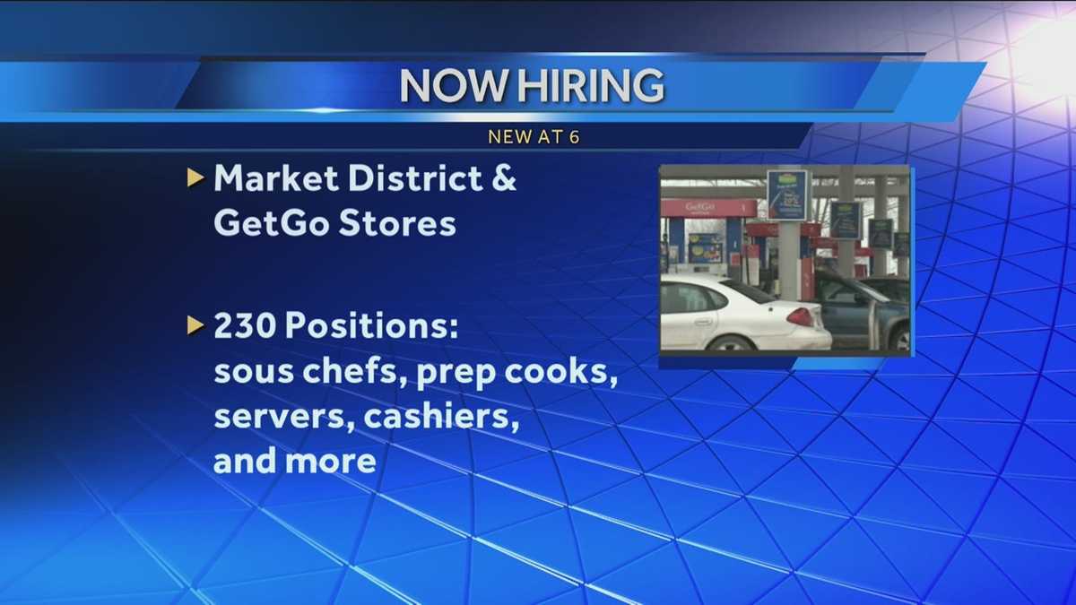 Giant Eagle hiring for 230 GetGo, Market District Express positions