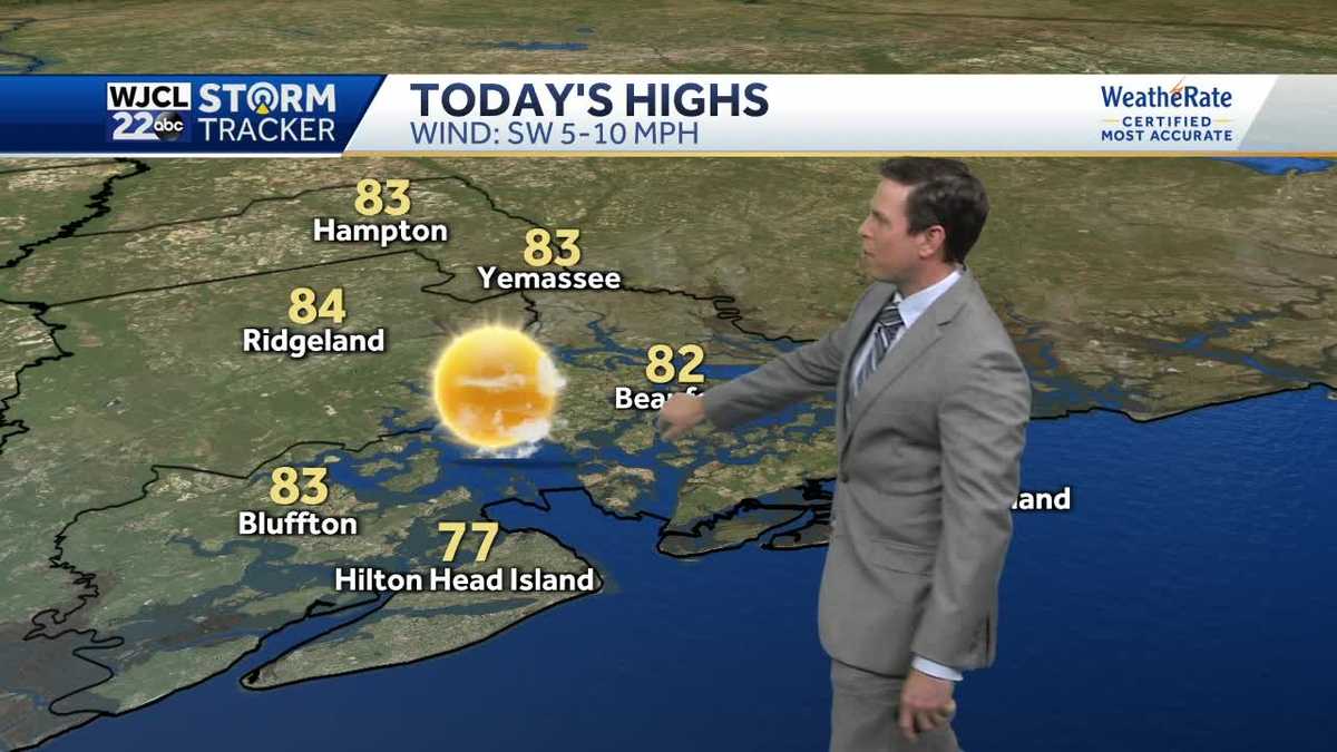 Dry weather continues but showers and storms in the forecast - WJCL