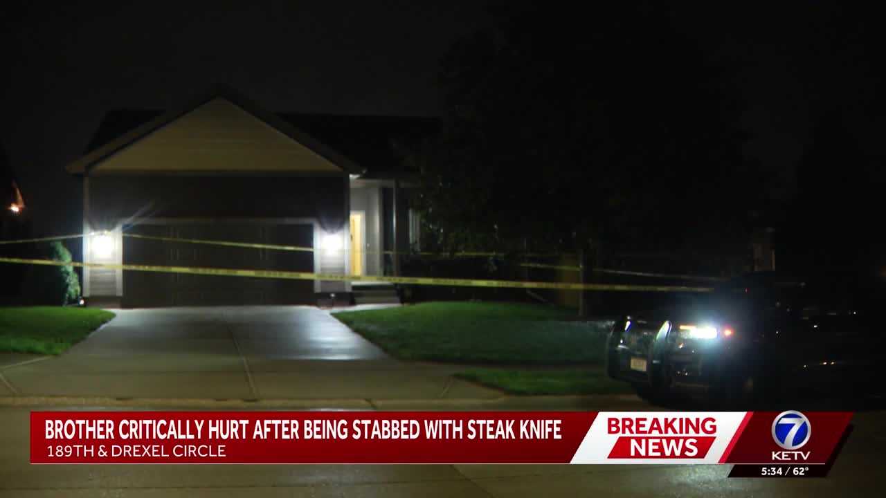 Brother hospitalized in critical condition after southwest Omaha stabbing