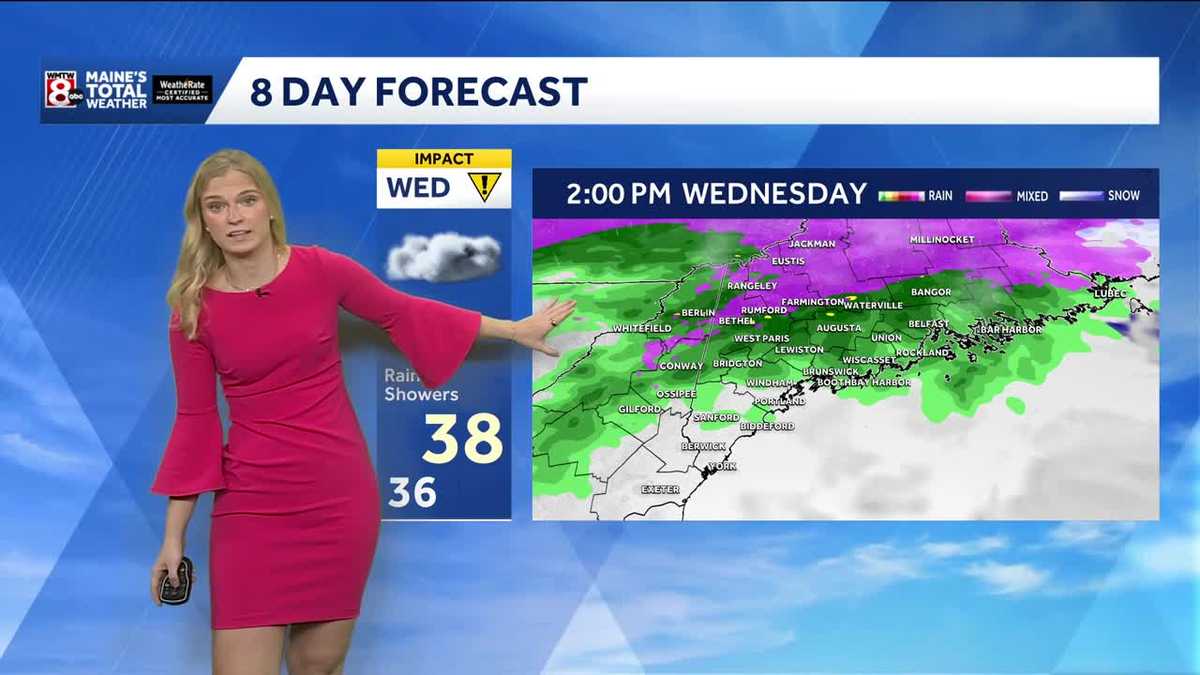 Maine to see rain, wintry mix as colder temperatures return