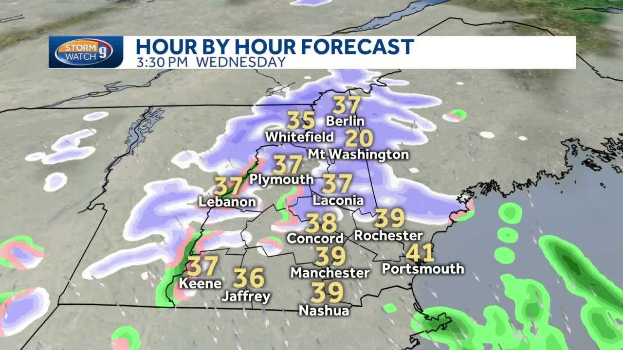 Periods Of Wintry Mix, Wet Snow Tuesday