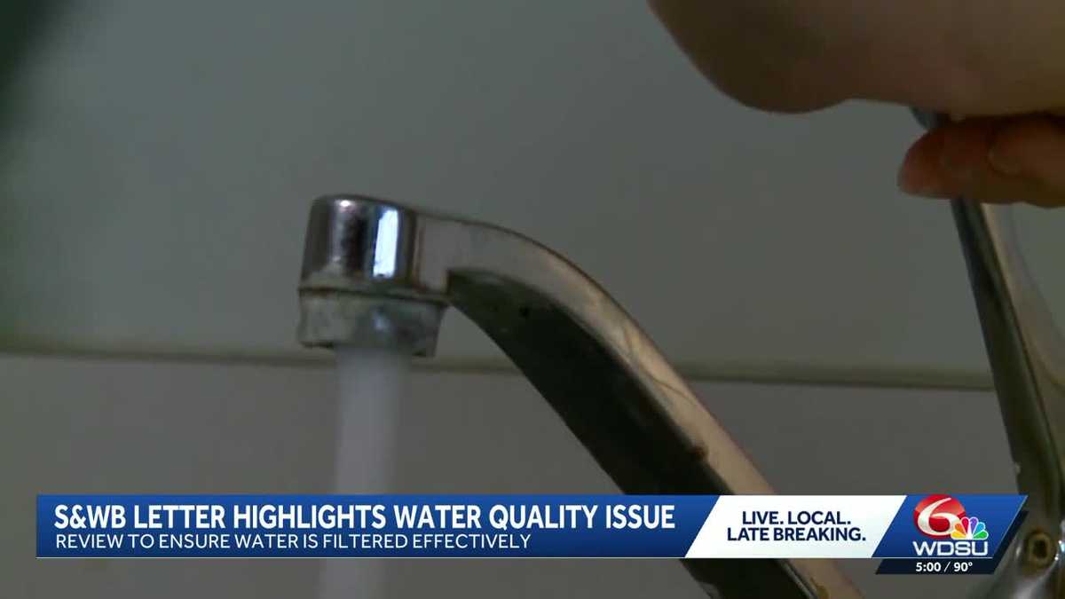 Sewerage and Water Board letters sent to customers: What you need to know about water quality