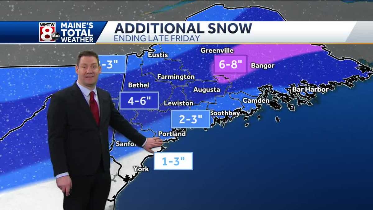 Winter storm wraps up late Friday
