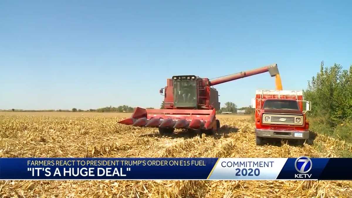 Image result for "It's a huge deal" -- Iowa farmers react to President Trump's order on E15 fuel