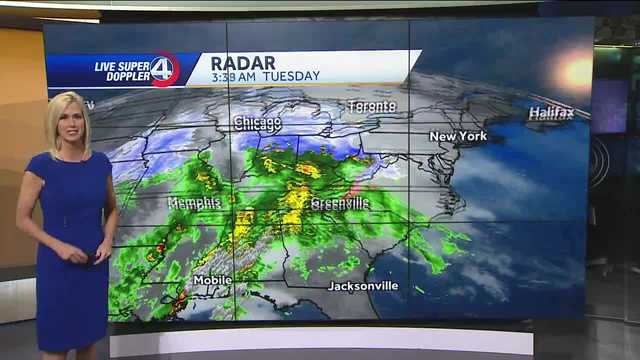 Flood & Strong Winds Today