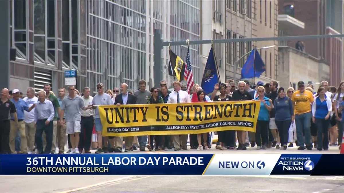 Pittsburgh's Labor Day Parade, biggest in U.S., draws thousands