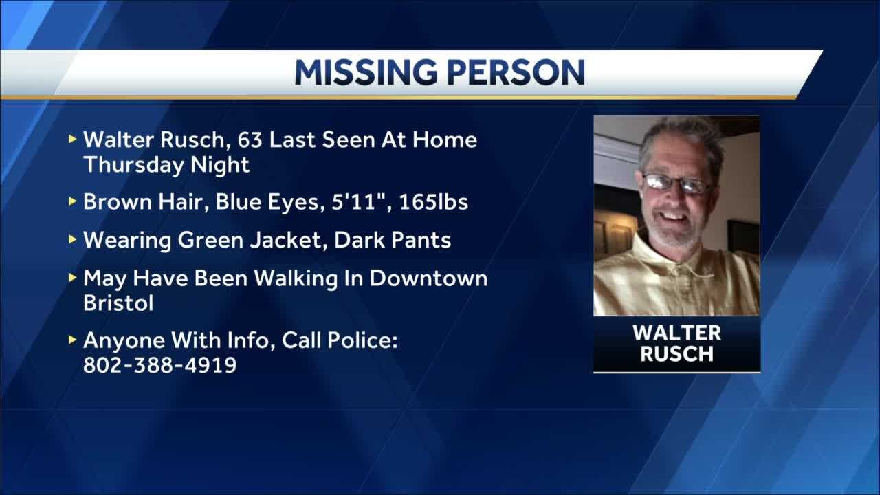 Vermont State Police searching for missing Bristol man - Vimarsana News
