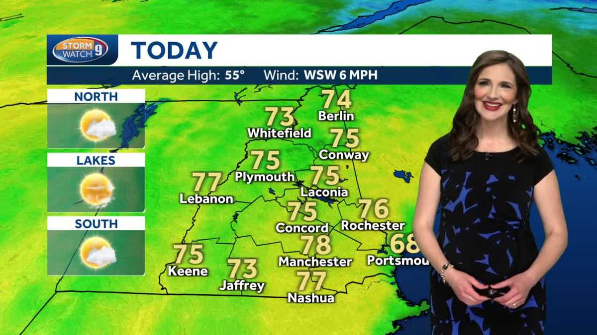 Watch: Sunny start to the weekend