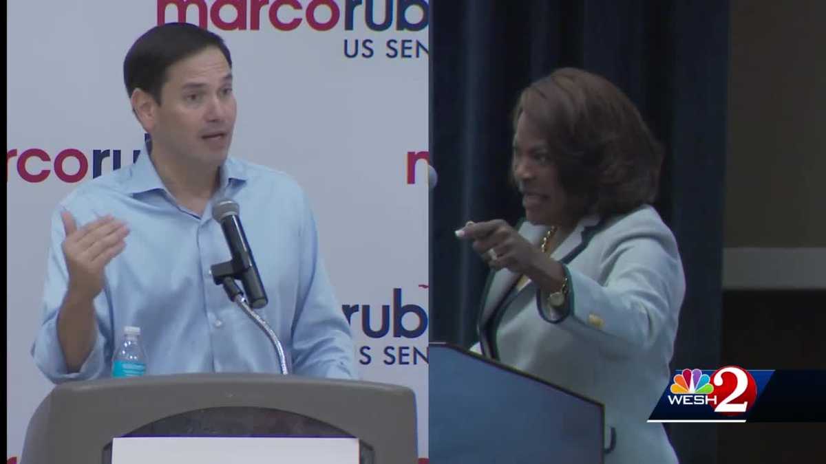 Val Demings and Marco Rubio speak in Central Florida ahead of November election