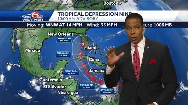 A hot Friday and tracking TD9 - Vimarsana News