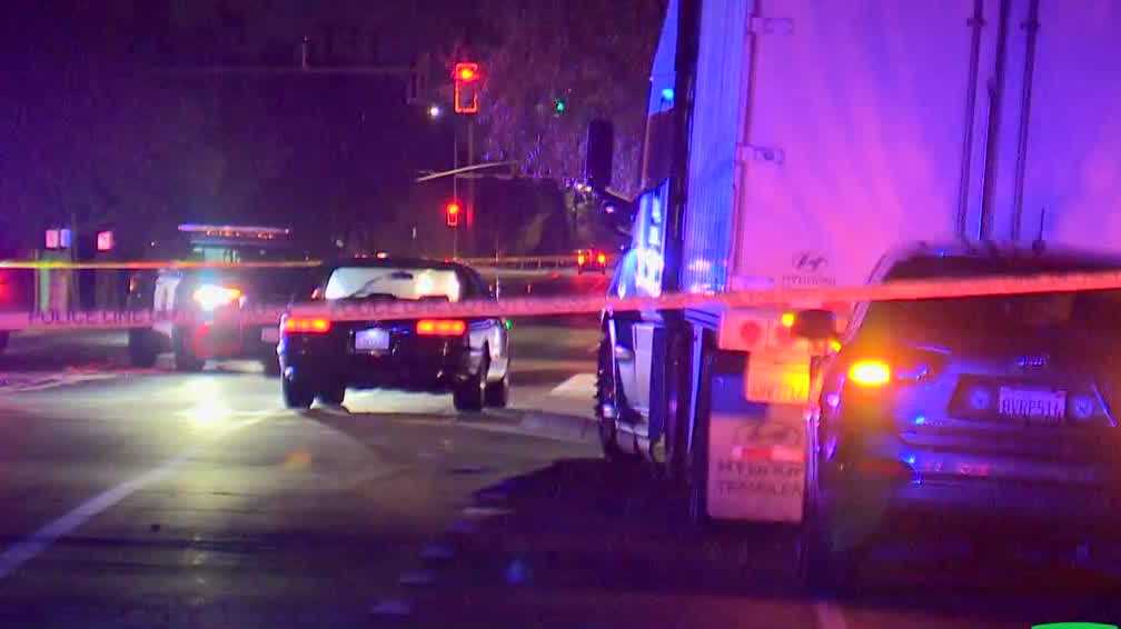 Pedestrian dies after being struck by vehicle in north Sacramento