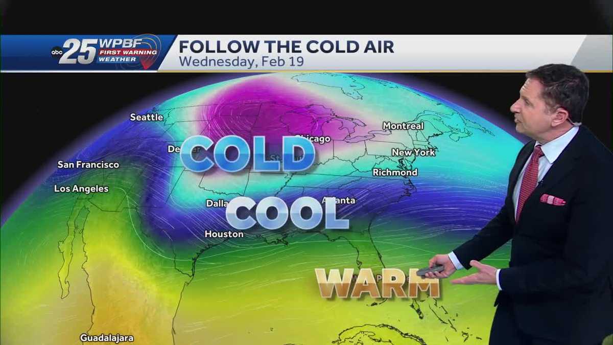 Several cold fronts and chances for rain across South Florida