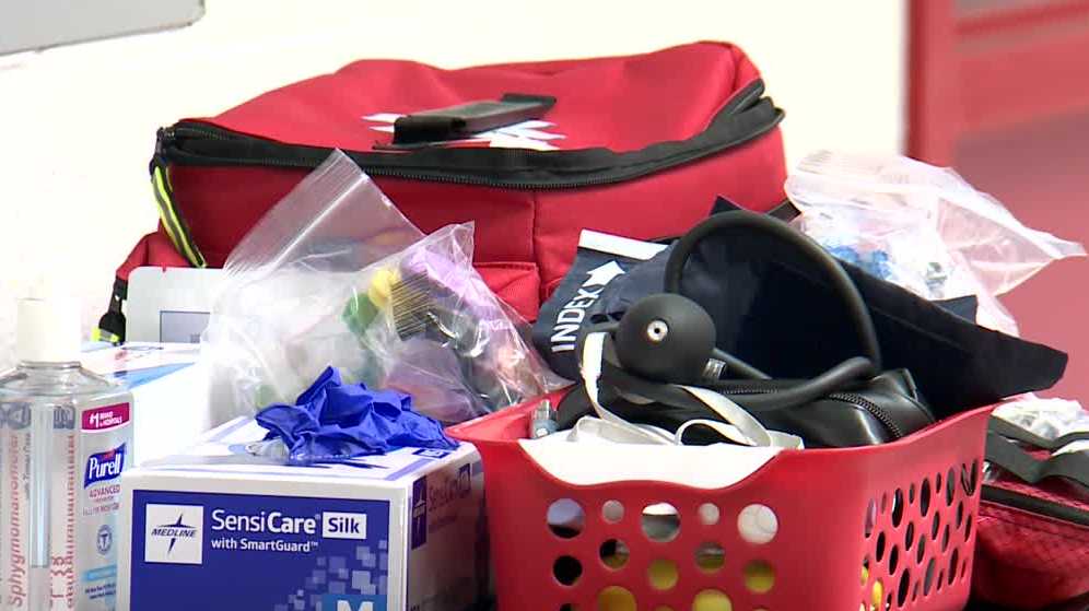 Louisville Health Department donates medical carts to JCPS high schools