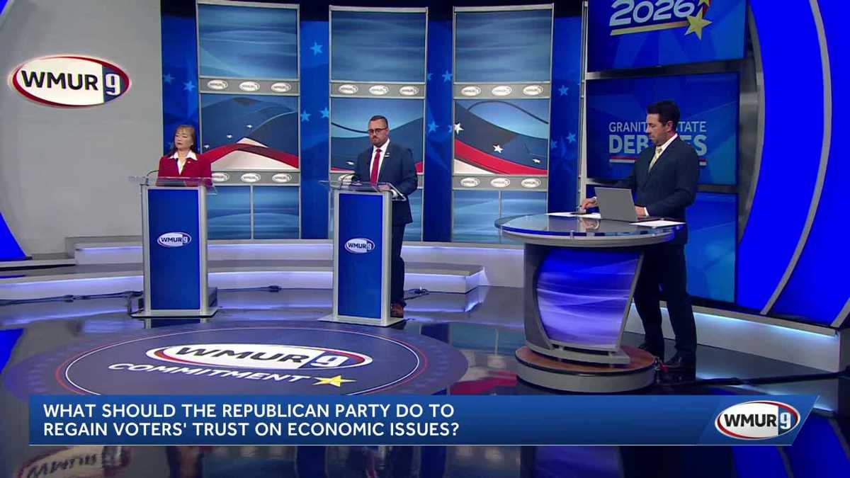 Trust in GOP on economy: 2026 NH Republican CD2 Debate - WMUR